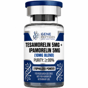 Tesamorelin 5mg + Ipamorelin 5mg (10mg Blend)